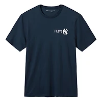 Men's TravisMathew  Navy New York Yankees Swing Fast T-Shirt
