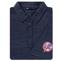 Polo TravisMathew bleu marine New York Yankees The Heater pour hommes