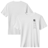 Men's TravisMathew White New York Yankees Sunset Slam 2.0 T-Shirt