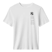 Men's TravisMathew White New York Yankees Sunset Slam 2.0 T-Shirt