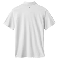 Men's TravisMathew White New York Yankees Top Recruit Tri-Blend Polo