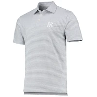 Polo Vineyard Vines gris New York Yankees Heathered Winstead Sankaty pour homme