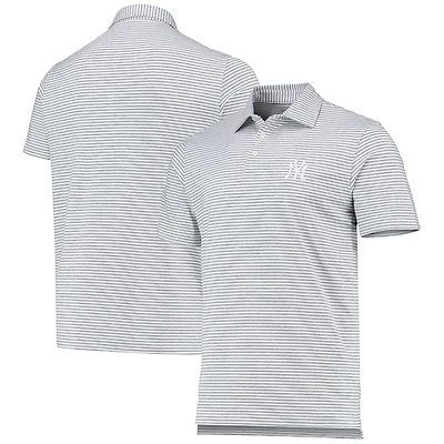 Polo Vineyard Vines gris New York Yankees Heathered Winstead Sankaty pour homme