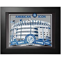 Yankees de New York - 12'' x 16'' Icon Wins Collection Photo encadrée