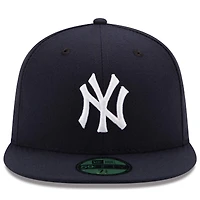 New York Yankees Era Game Authentic Collection On-Field 59FIFTY - Fitted Hat Navy