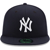 New York Yankees Era Youth Game Authentic Collection On-Field 59FIFTY - Bonnet ajusté Bleu marine