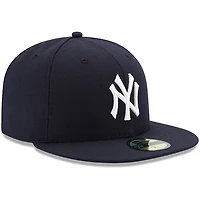 New York Yankees Era Youth Game Authentic Collection On-Field 59FIFTY - Bonnet ajusté Bleu marine