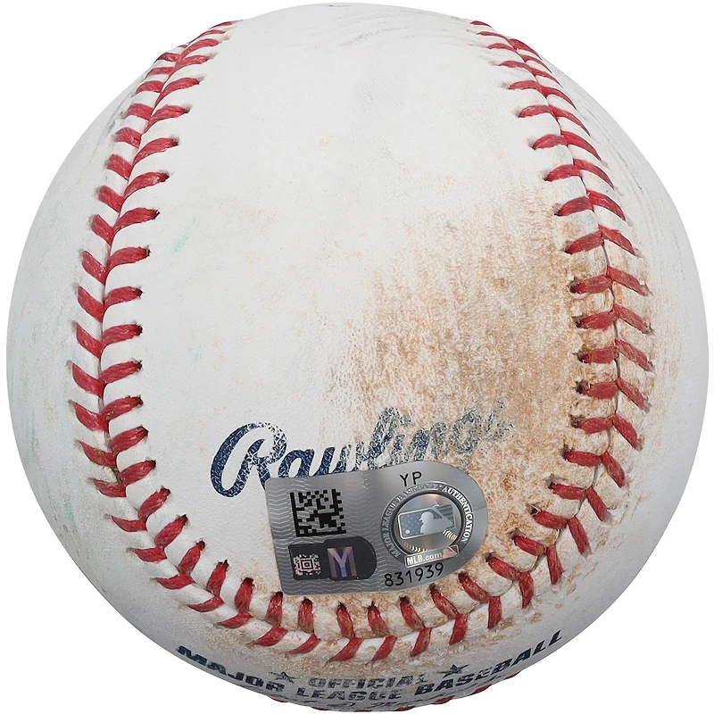 New York Yankees Practice-Used Baseball from the 2024 World Series vs. Los Angeles Dodgers