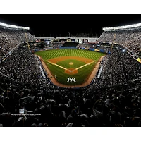 Photographie non signée de l'ancien Yankee Stadium des Yankees New York