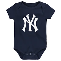 Newborn & Infant Outerstuff  Navy New York Yankees Primary Team Logo Bodysuit