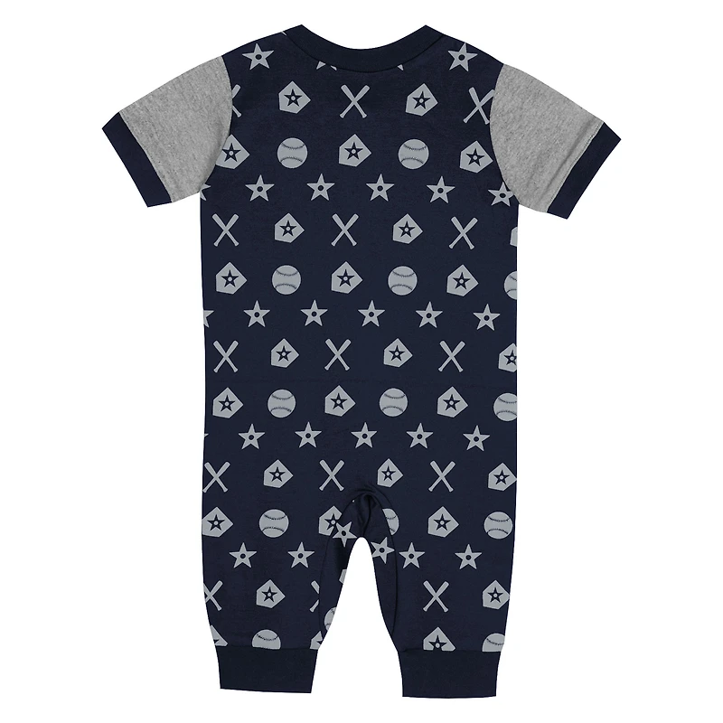Salopette Hard 90 bleu marine pour nouveau-né des Yankees de New York