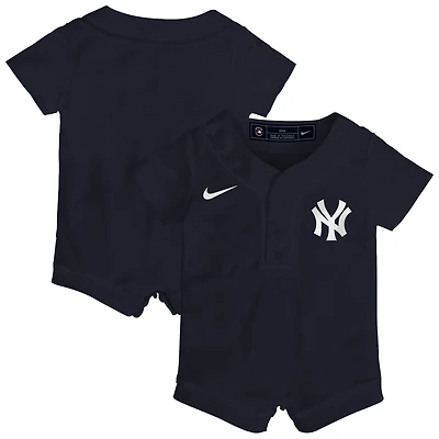 Combinaison-maillot réplique alternative Nike bleu marine des Yankees de New York pour nouveau-né
