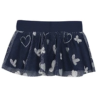 Newborn Outerstuff  White/Navy New York Yankees Bodysuit, Headband & Skirt Set