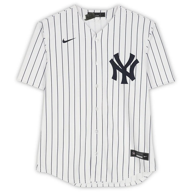 Maillot Nike blanc autographié V106832 Yankee Paul Goldschmidt des Yankees de New York, réplique 48 Paul Goldschmidt AUT BB, 45740 AUTJERBSB JRSYGO0121 #3