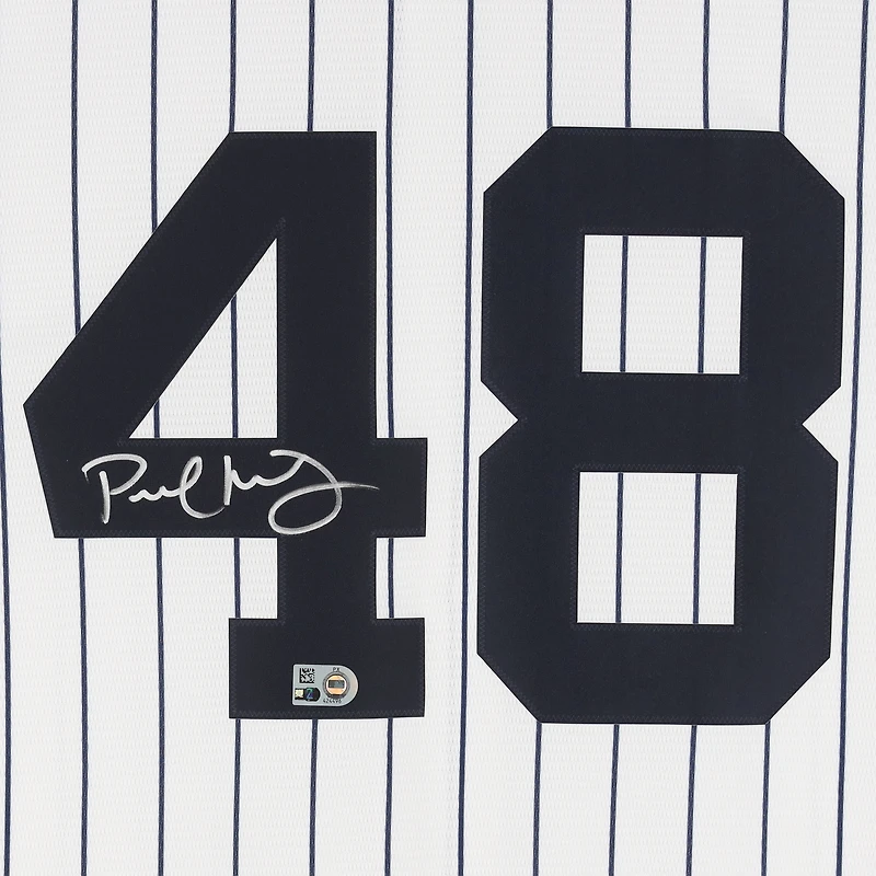 Maillot Nike blanc autographié V106832 Yankee Paul Goldschmidt des Yankees de New York, réplique 48 Paul Goldschmidt AUT BB, 45740 AUTJERBSB JRSYGO0121 #3