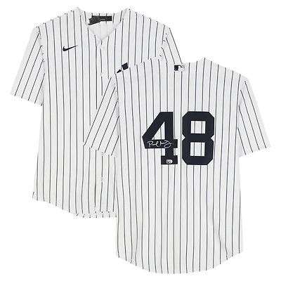 Maillot Nike blanc autographié V106832 Yankee Paul Goldschmidt des Yankees de New York, réplique 48 Paul Goldschmidt AUT BB, 45740 AUTJERBSB JRSYGO0121 #3