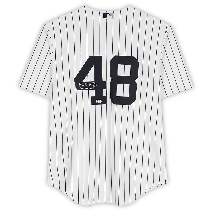 Paul Goldschmidt New York Yankees Autographed White Nike Replica Jersey with "Go Yankees" Inscription