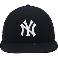 Casquette New Era bleu marine du Temple de la renommée de Paul Goldschmidt, utilisée par les Yankees de New York lors du match contre les Phillies de Philadelphie, le 27 juillet 2025