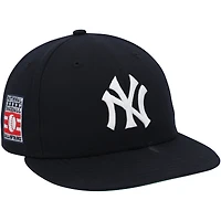 Casquette New Era bleu marine du Temple de la renommée de Paul Goldschmidt, utilisée par les Yankees de New York lors du match contre les Phillies de Philadelphie, le 27 juillet 2025