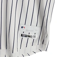 Paul Goldschmidt New York Yankees Game-Used #48 White Pinstripe Nike Jersey vs. Toronto Blue Jays on October 8, 2025 - ALDS Game 4 