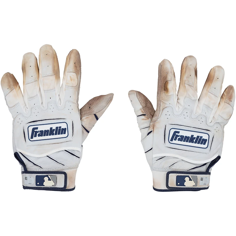 Paul Goldschmidt New York Yankees Game-Used White Franklin Batting Gloves vs. Boston Red Sox on August 22, 2025