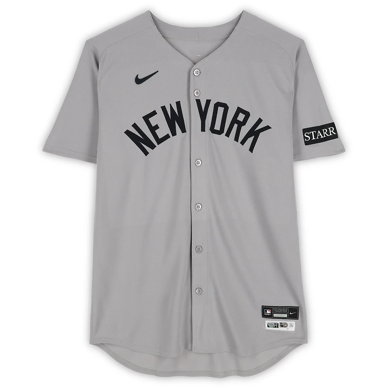 Maillot Nike gris n° 48 porté par Paul Goldschmidt des Yankees de New York contre les Blue Jays de Toronto, le 23 juillet 2025