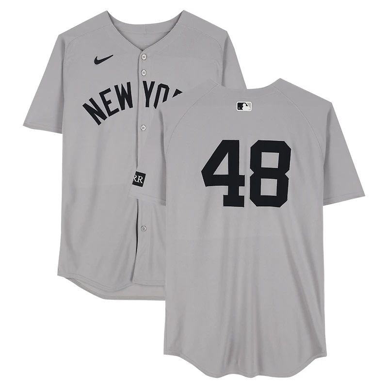Paul Goldschmidt New York Yankees Player-Worn #48 Gray Nike Jersey vs. Toronto Blue Jays on October 4, 2025 - ALDS Game 1