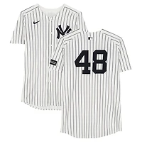 Paul Goldschmidt New York Yankees Player-Worn #48 White Pinstripe Jersey vs. Washington Nationals on August 27, 2025