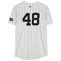 Paul Goldschmidt New York Yankees Player-Worn #48 White Pinstripe Jersey vs. Washington Nationals on August 27, 2025