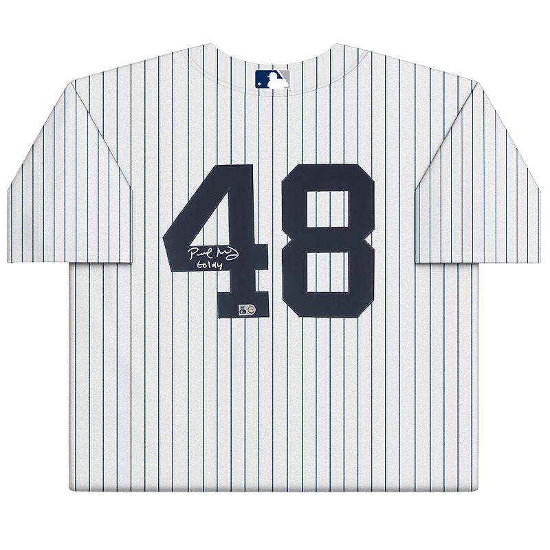 Maillot réplique blanc Nike de Paul Goldschmidt, Yankees de New York, avec inscription « Goldy »