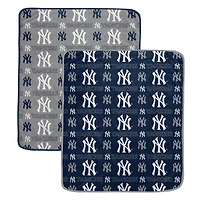 Ensemble de couvertures deux pièces Pegasus New York Yankees 60" x 70" Home & Away