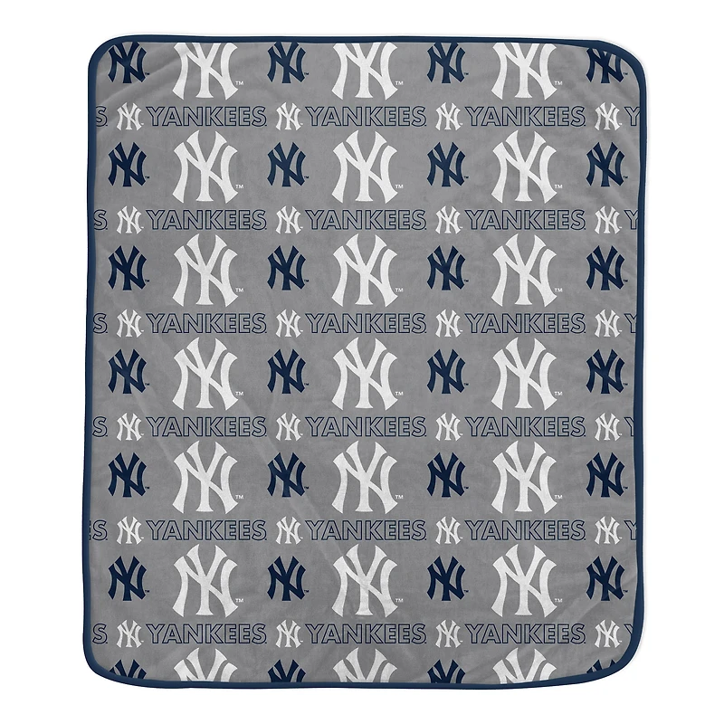 Ensemble de couvertures deux pièces Pegasus New York Yankees 60" x 70" Home & Away