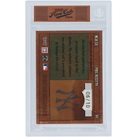 Phil Rizzuto New York Yankees Autographed 2004 Playoff Prime Cuts #MLB-58 #6/10 Card with "Scooter" Inscription