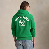 Polo Ralph Lauren Green Yankees  Fleece Hoodie