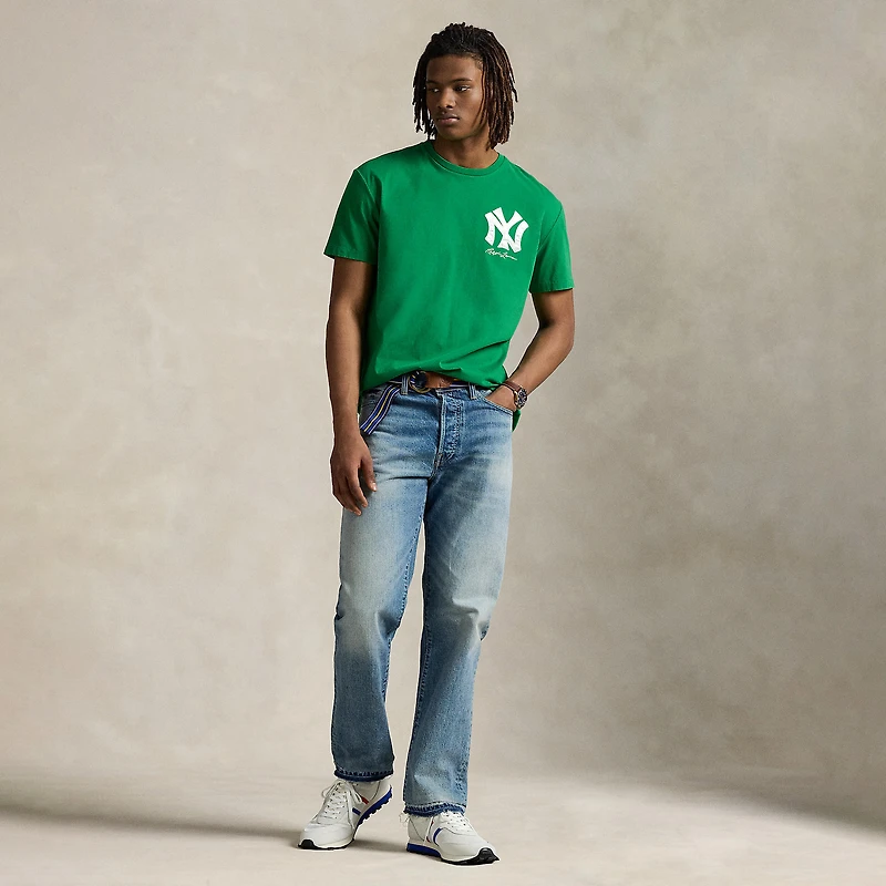 Polo Ralph Lauren Green Yankees  Jersey T-Shirt