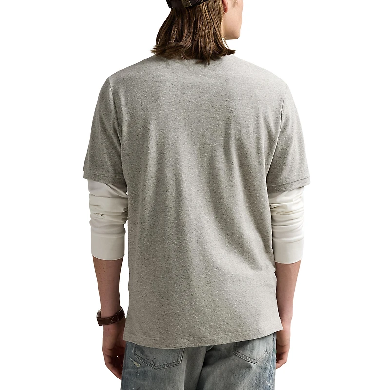 Polo Ralph Lauren gris chiné Yankees