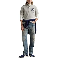 Polo Ralph Lauren gris chiné Yankees