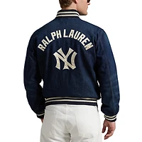 Polo Ralph Lauren  Navy Yankees Denim Jacket