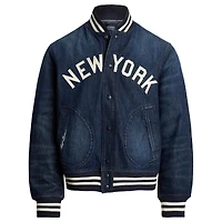 Polo Ralph Lauren  Navy Yankees Denim Jacket