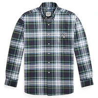Polo Ralph Lauren  Navy Yankees Flannel Oxford Shirt