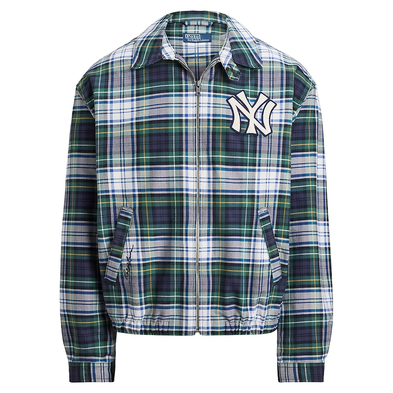 Veste Oxford bleu marine des Yankees Polo Ralph Lauren