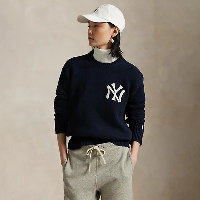 Polo Ralph Lauren Navy Yankees  Sweater