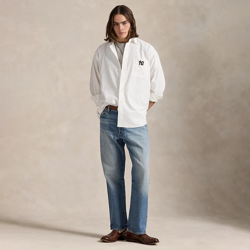 Polo Ralph Lauren Chemise blanche des Yankees
