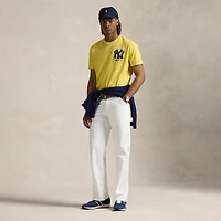 T-shirt jaune Polo Ralph Lauren en jersey des Yankees
