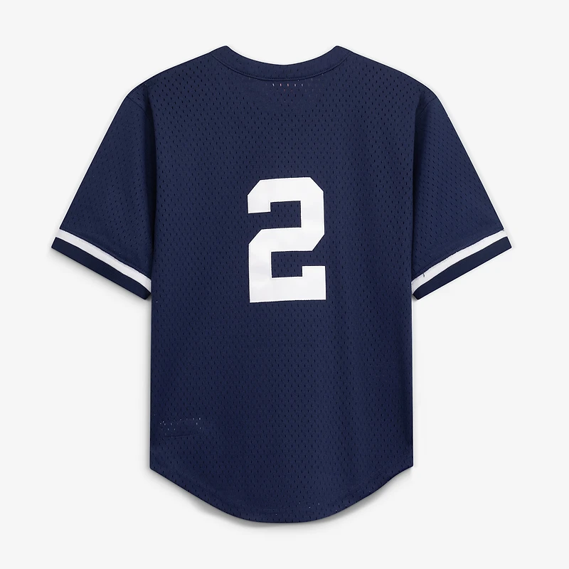 Preschool Mitchell & Ness Derek Jeter Navy New York Yankees Cooperstown Collection Mesh Batting Practice Jersey