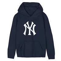 Preschool Outerstuff  Navy New York Yankees Primary Logo Fleece Hoodie