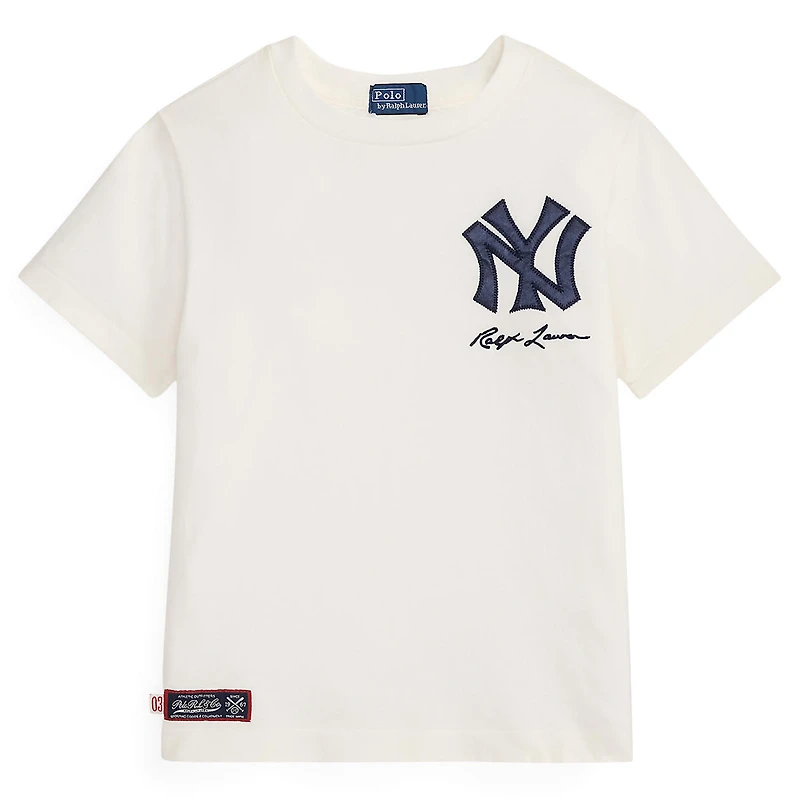 T-shirt Polo Ralph Lauren crème pour enfant d'âge préscolaire