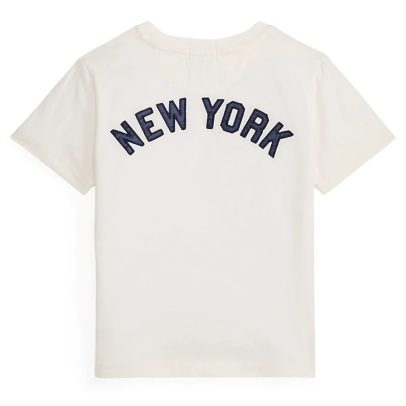 T-shirt Polo Ralph Lauren crème pour enfant d'âge préscolaire