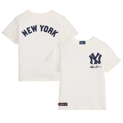 T-shirt Polo Ralph Lauren crème pour enfant d'âge préscolaire