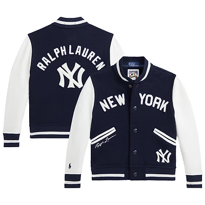 Veste polaire bleu marine Polo Ralph Lauren pour enfant d'âge préscolaire